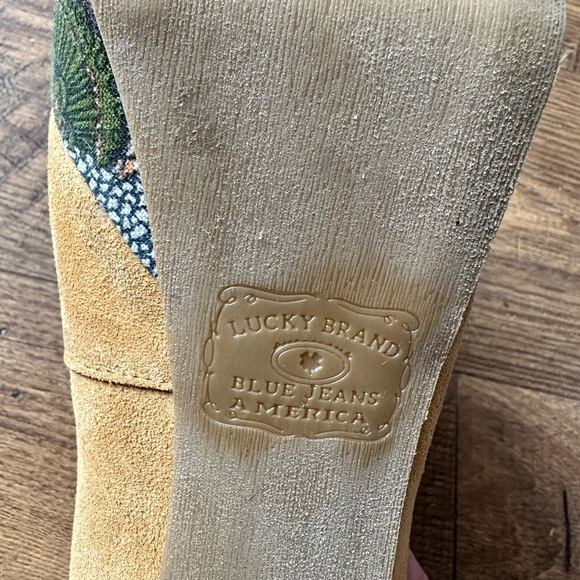 SZ 7.5 LUCKY BRAND NEECE PLATFORMS - Picture 6 of 10